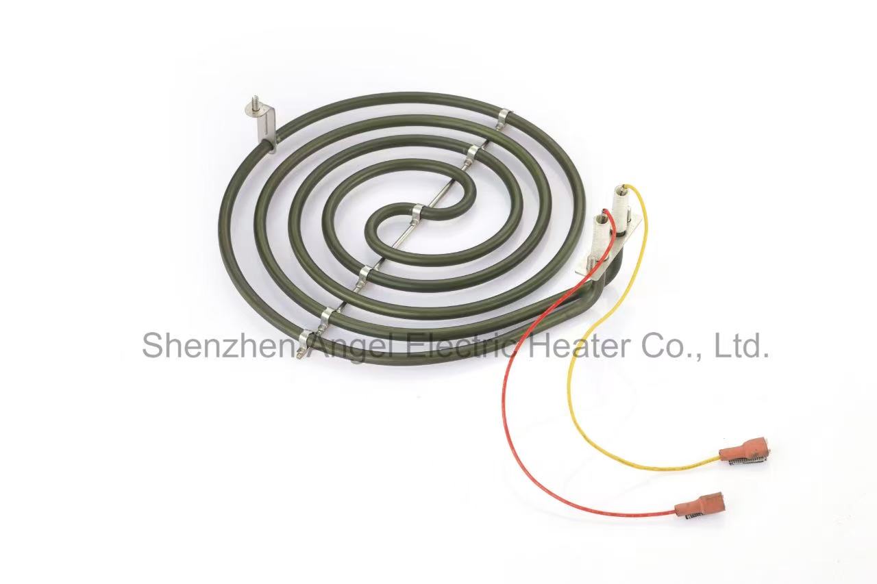 Microwave oven and oven heating tubes