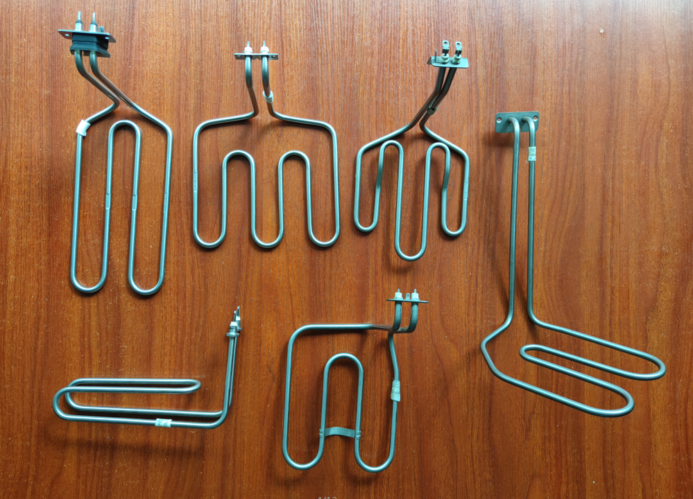Heat-resistant deep fryer heating tube designed for stable oil temperature control